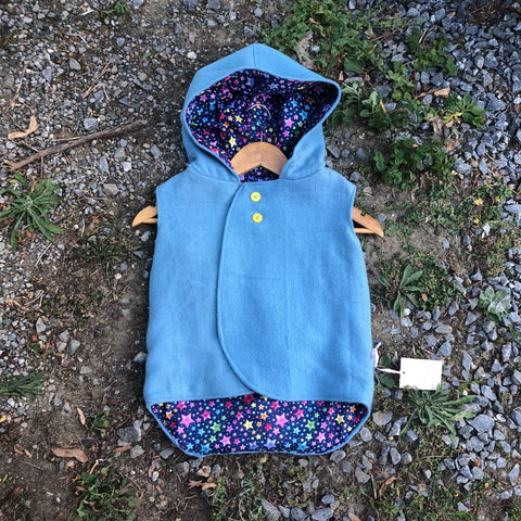 Size 5 Blue with blue stars