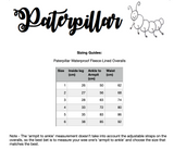 Size 3 Paterpillar Waterproof Fleece Lined Overalls