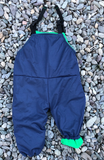 Waterproof fleece-lined overalls