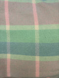 Pastel Tartan Wool Vest