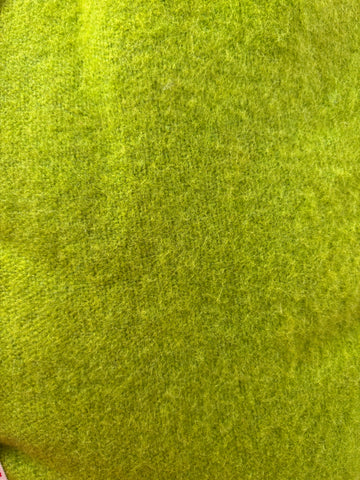 Lime Green Wool Vest