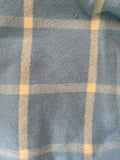 Light Blue and Cream Tartan Wool Vest