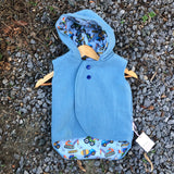 Light Blue Wool Vest