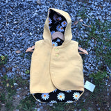 Yellow Wool Vest