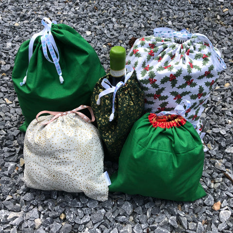 Grinch Christmas Green Gift Bag Bundle